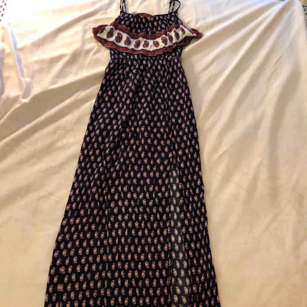 Patterned Maxi Dress ✨